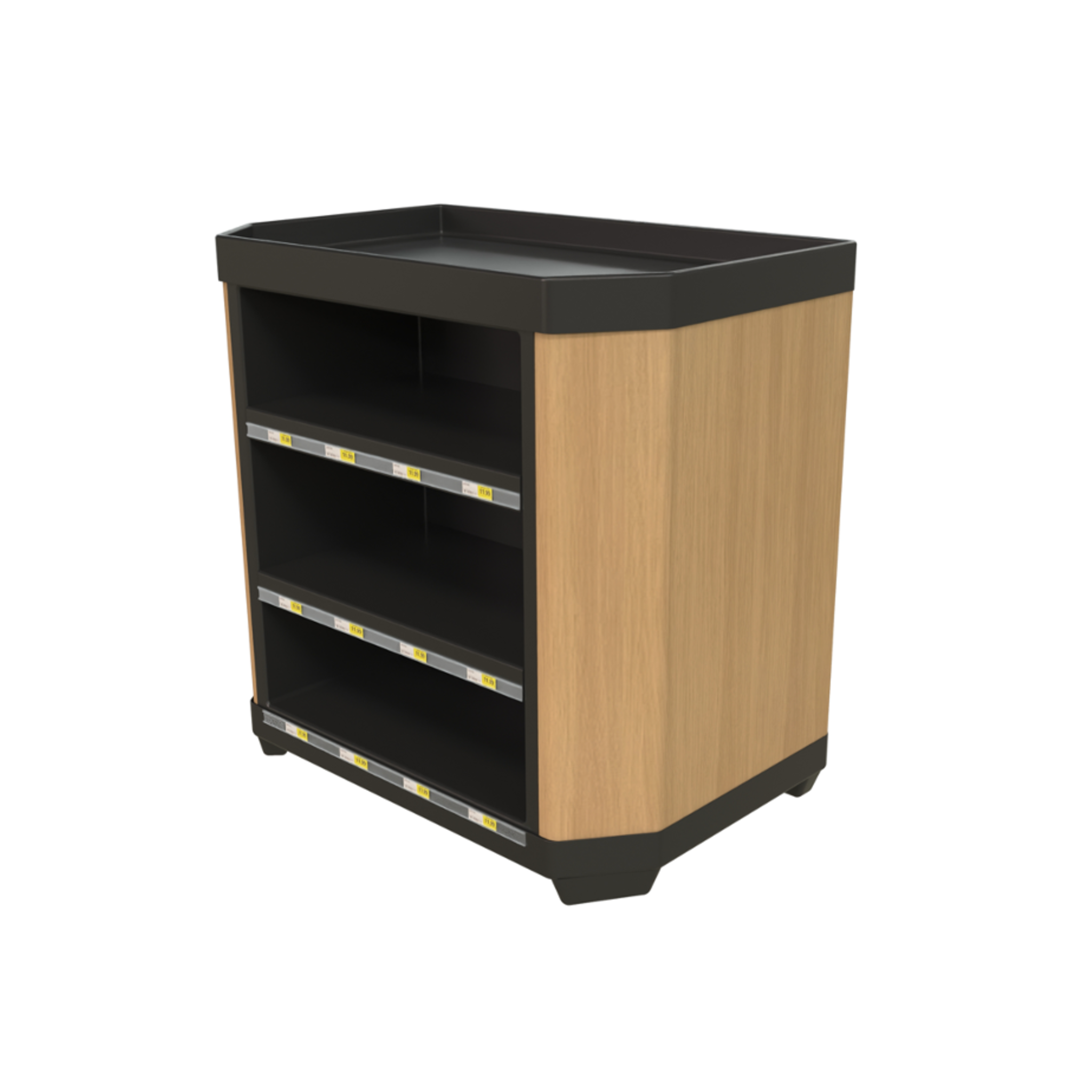 Cross Merchandising Half Bin