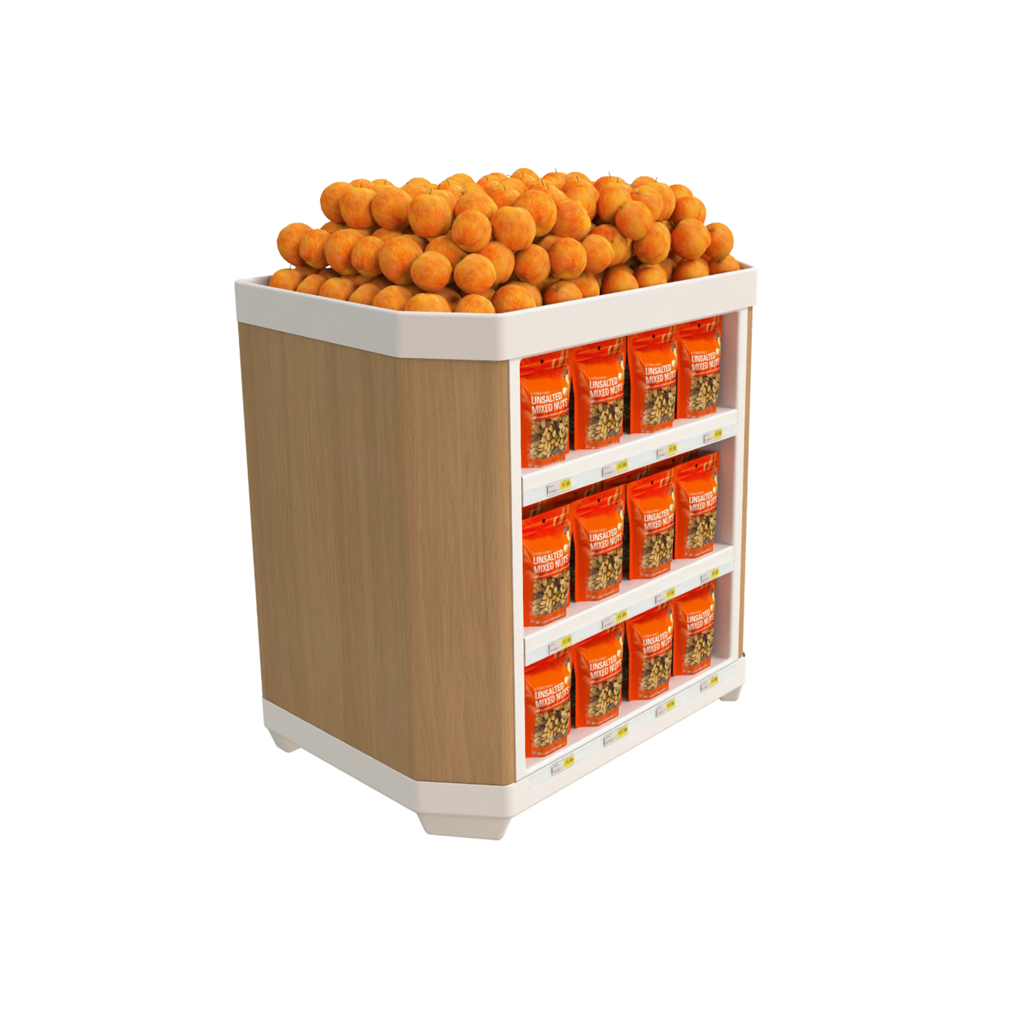 Cross Merchandising Half Bin