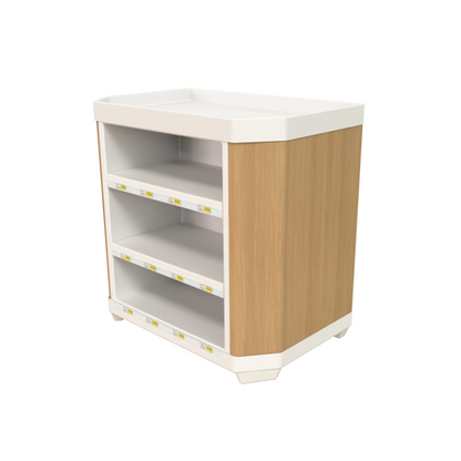 Cross Merchandising Half Bin